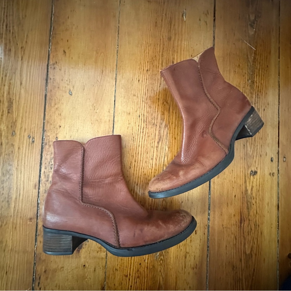 Leather Ankle Boots
